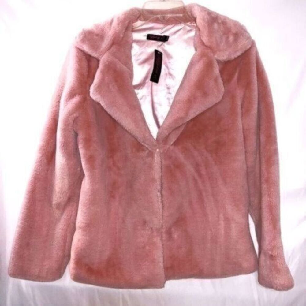 Kimberly C Fur Jacket Size S/M NWT​​